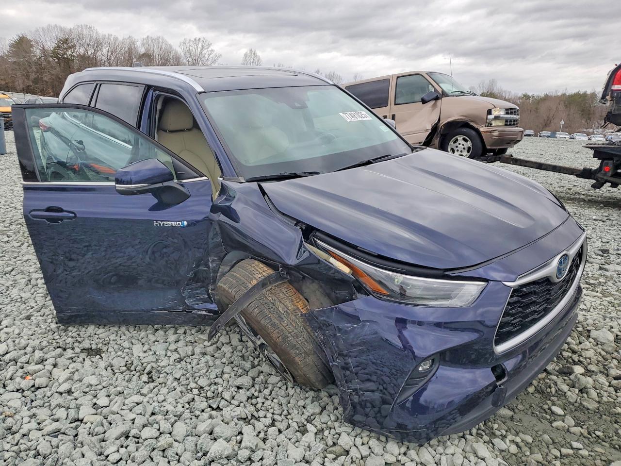 2021 Toyota Highlander Hybrid Xle - Фото 4
