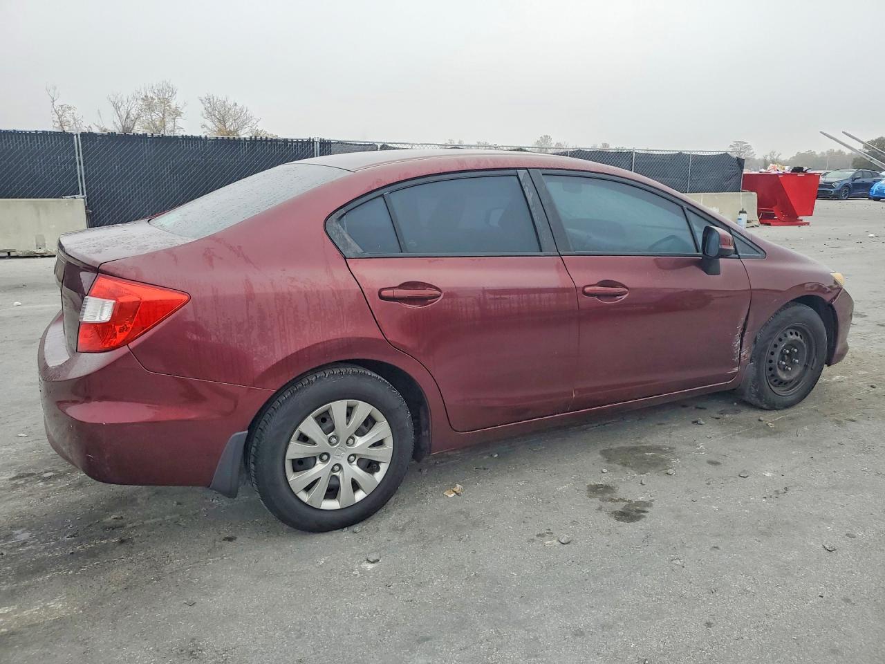 2012 Honda Civic Lx - Фото 3