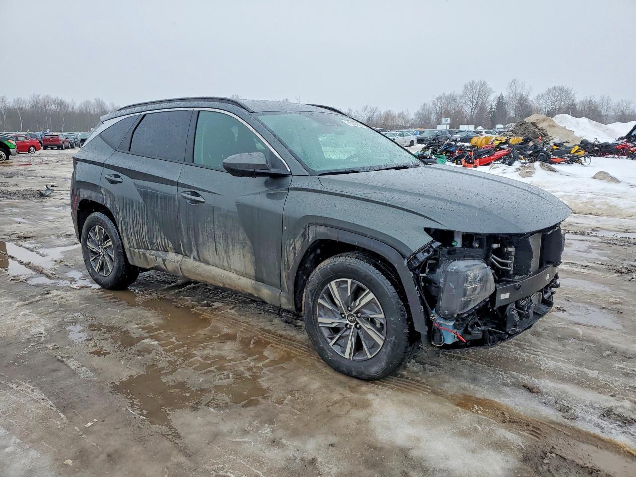 2024 Hyundai Tucson Blue - Image 4