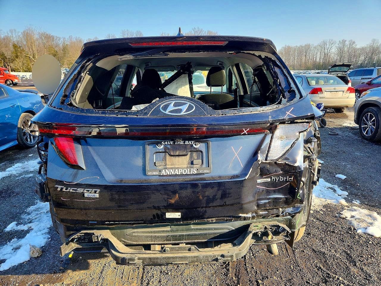 2024 Hyundai Tucson Blue - Фото 6