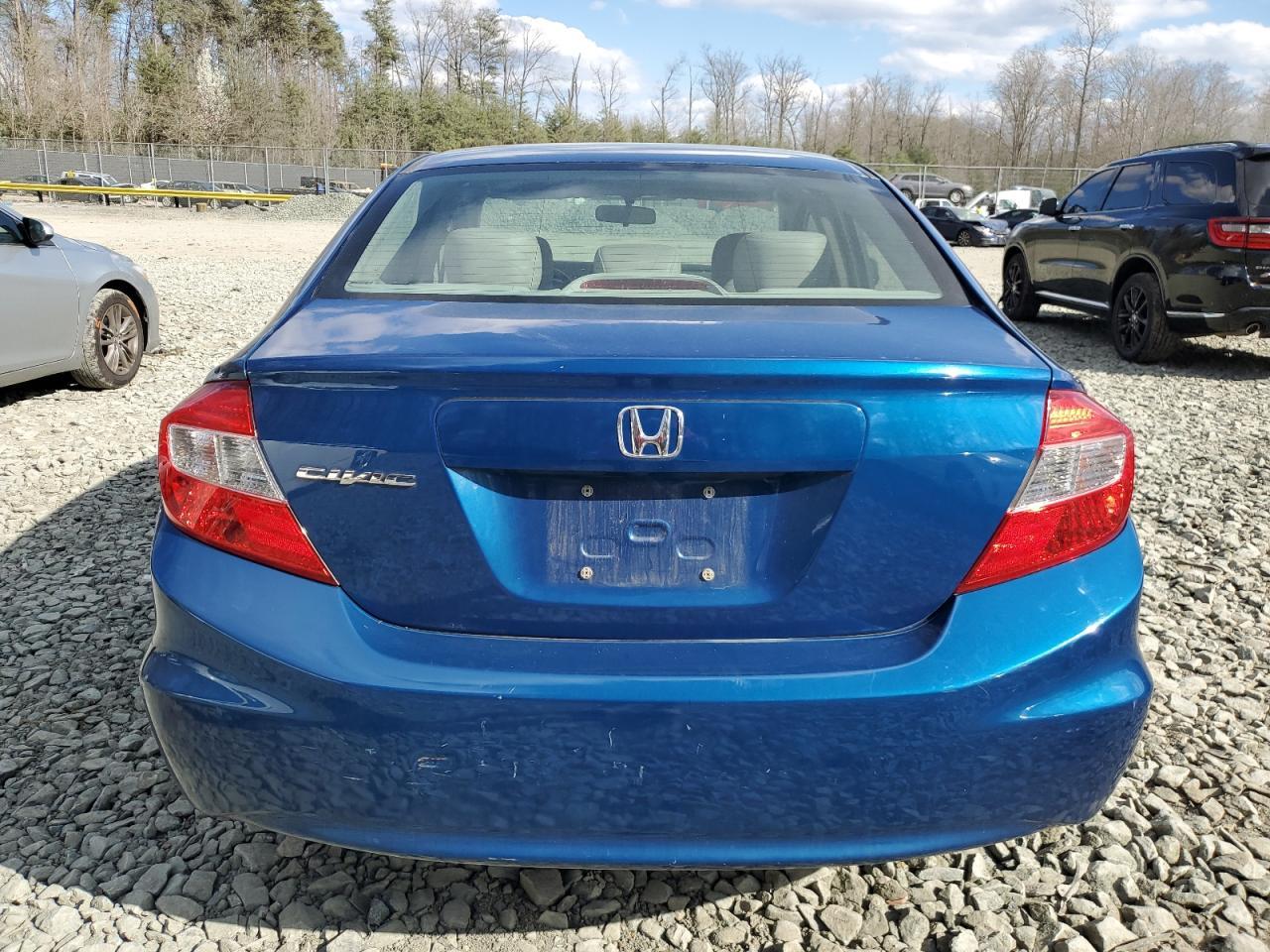 2012 Honda Civic Exl - Фото 6
