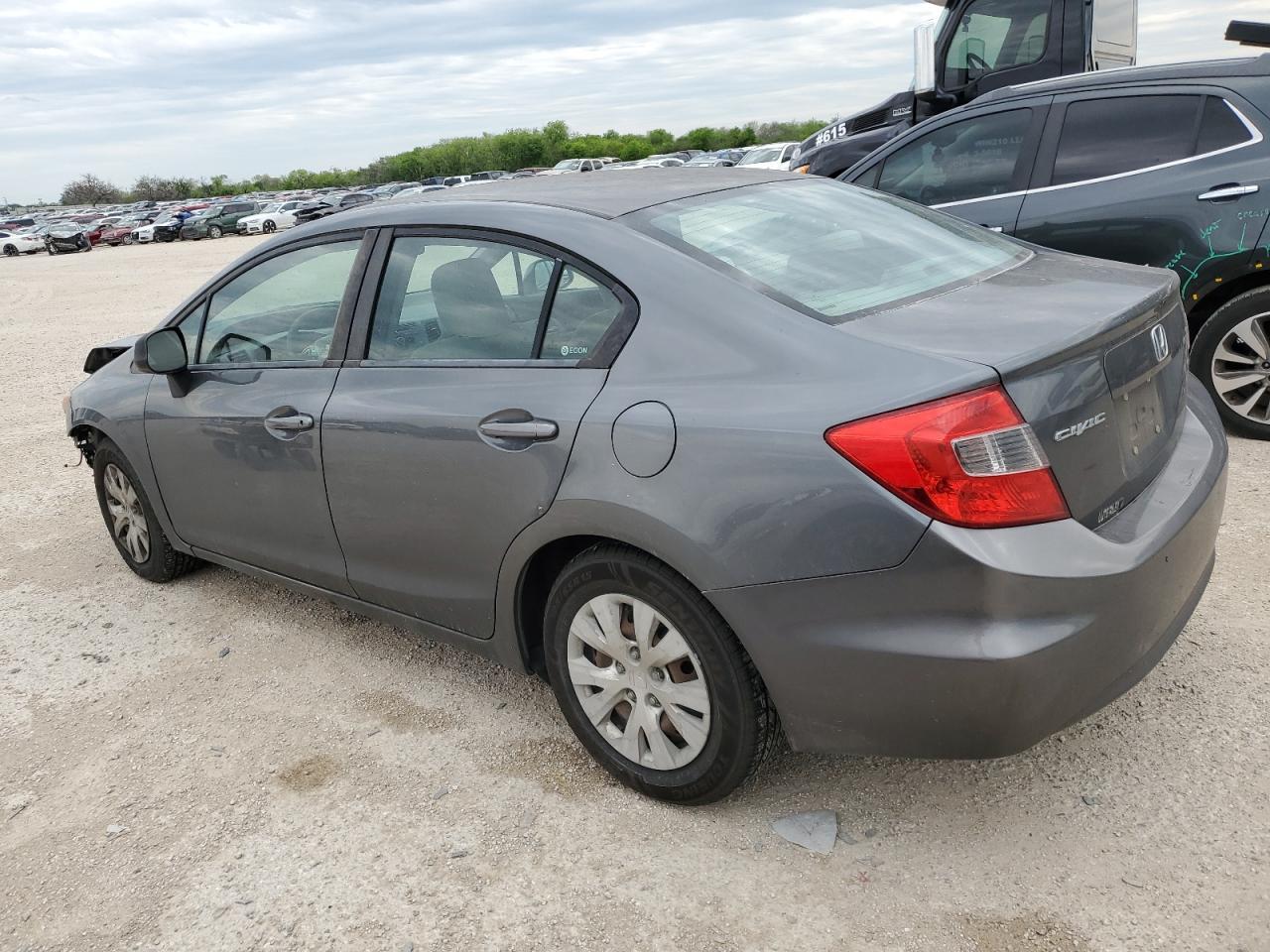 2012 Honda Civic Lx - Фото 2