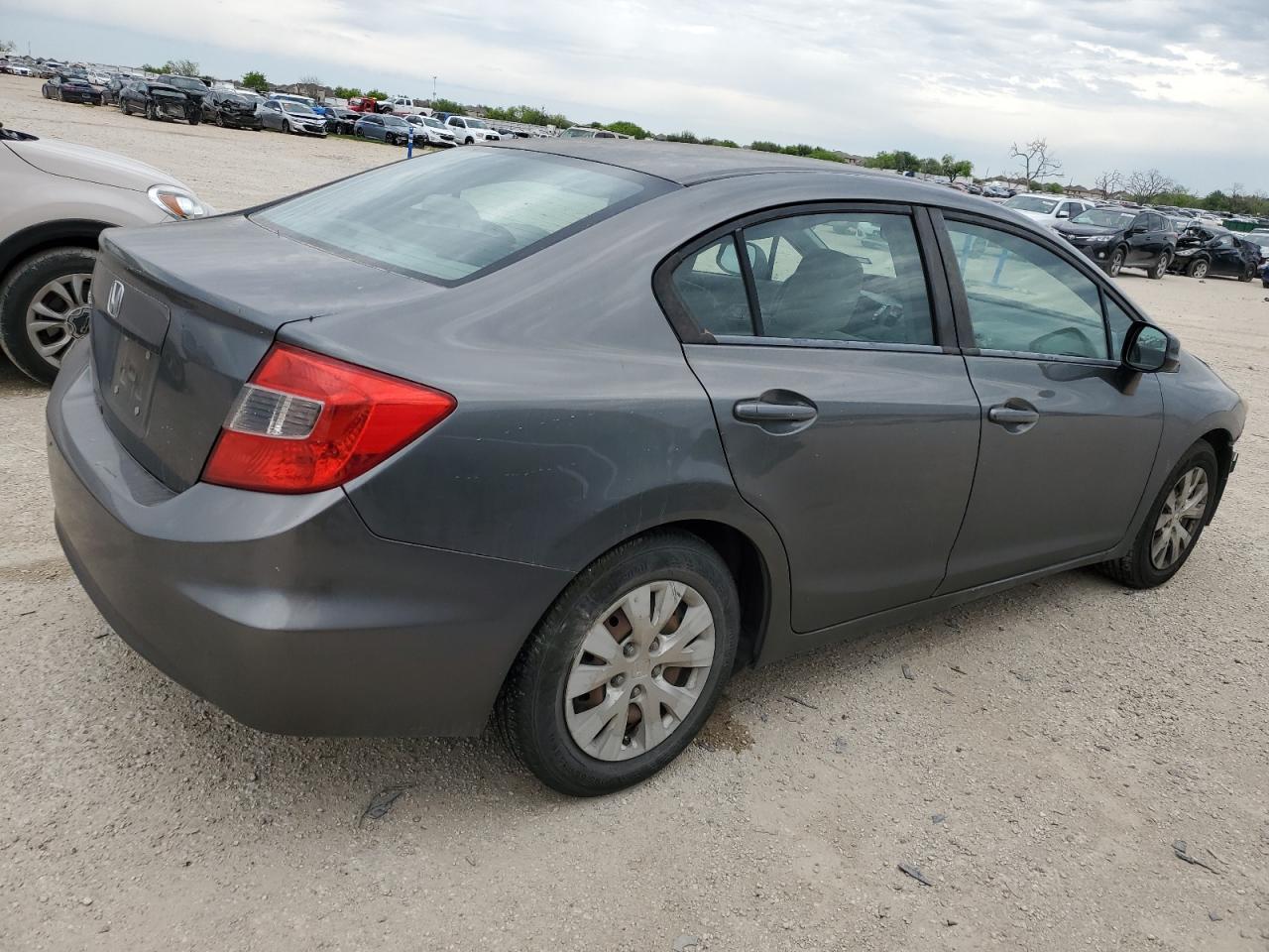 2012 Honda Civic Lx - Фото 3