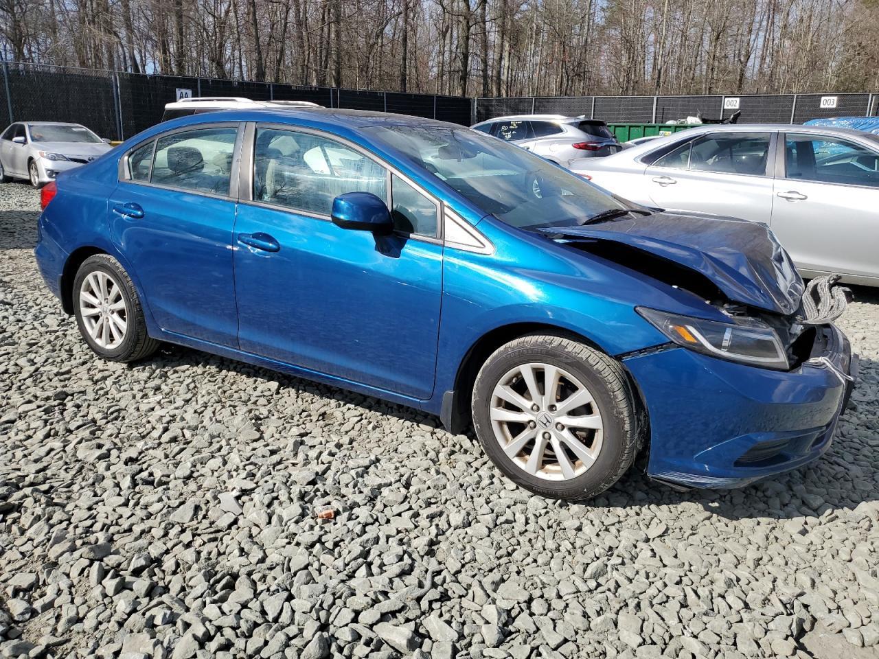 2012 Honda Civic Exl - Фото 4