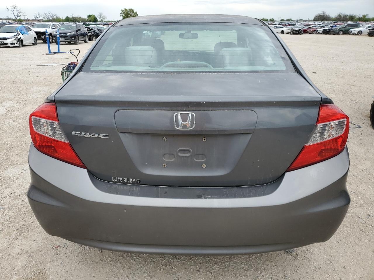 2012 Honda Civic Lx - Фото 6