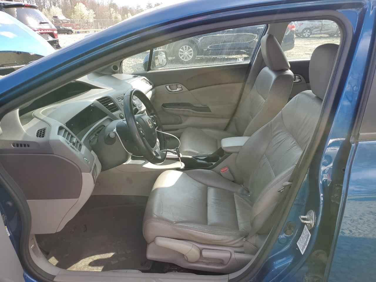 2012 Honda Civic Exl - Фото 7