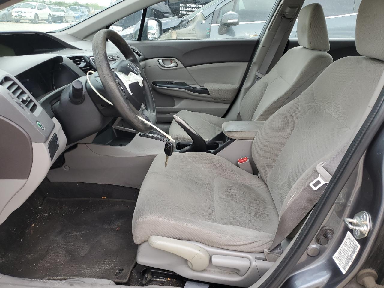 2012 Honda Civic Lx - Фото 7