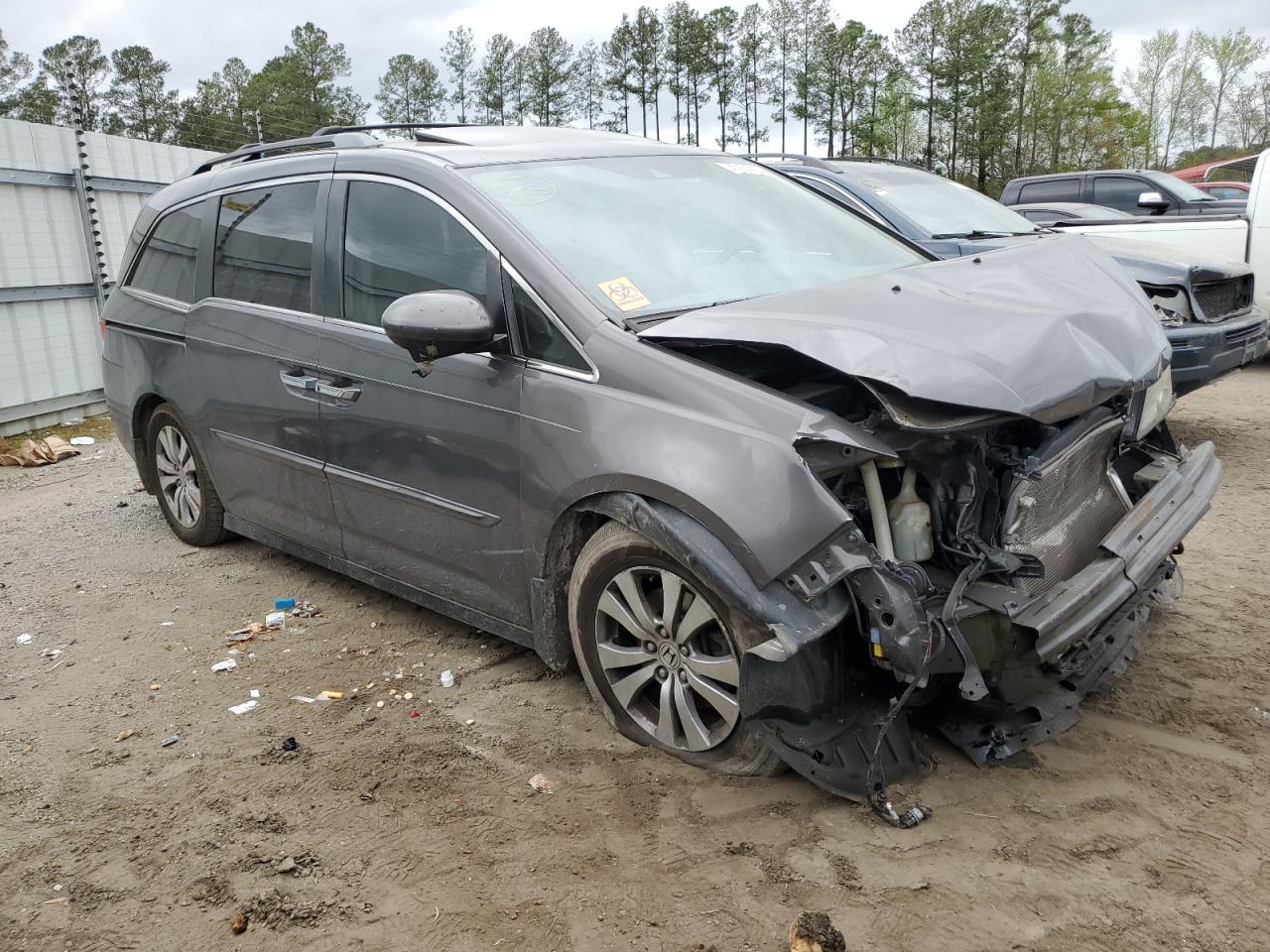 2014 Honda Odyssey Exl - Фото 4