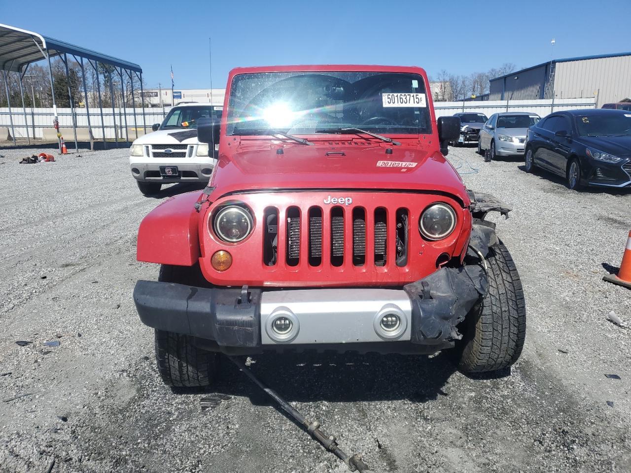 2012 Jeep Wrangler Unlimited Sahara - Image 5