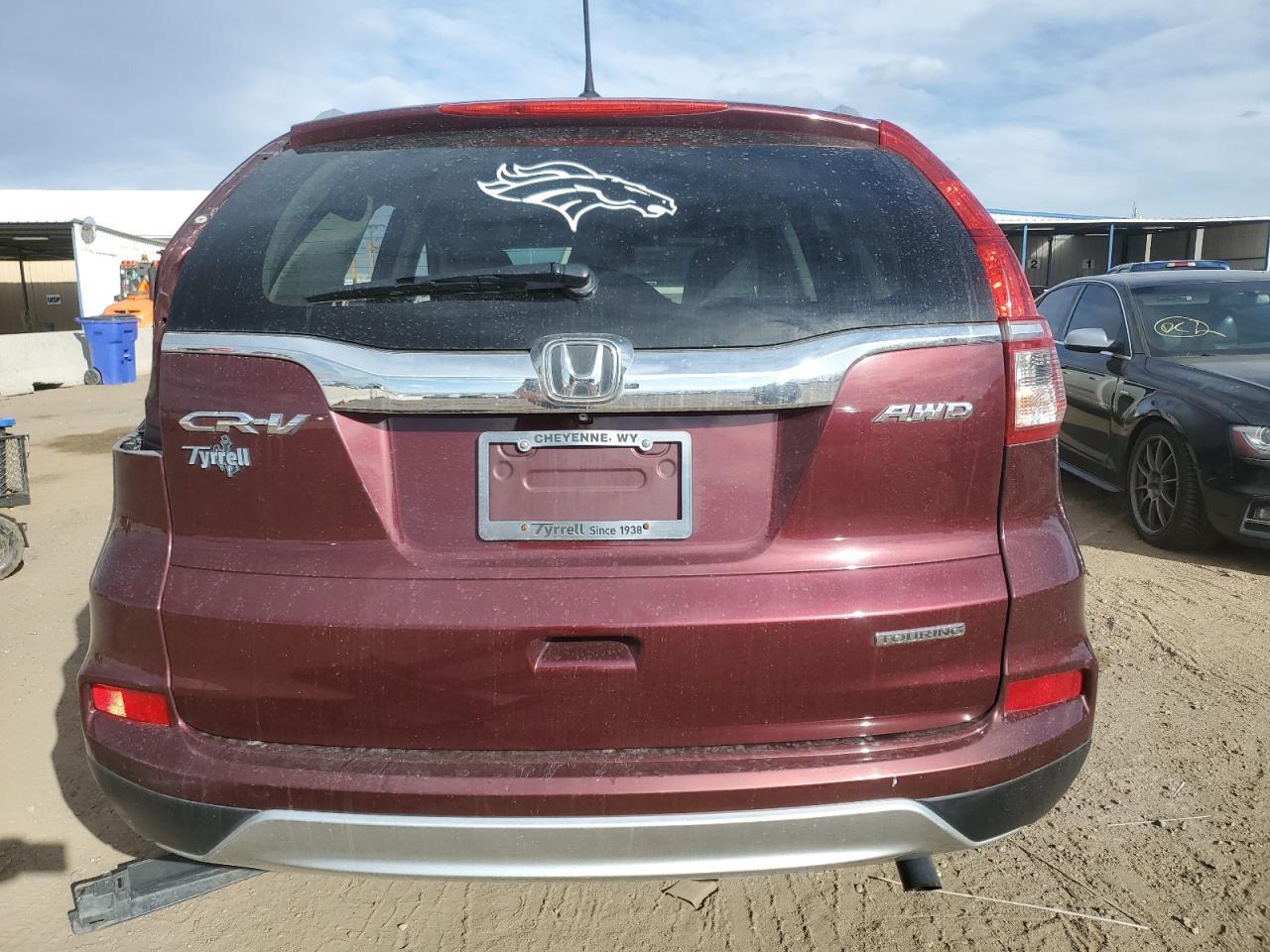 2016 Honda Cr-V Touring - Фото 6