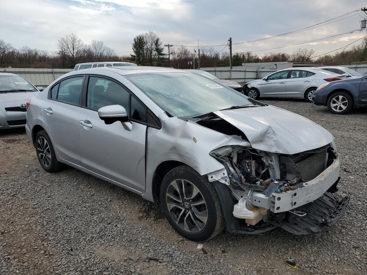 2015 Honda Civic Ex - Фото 4