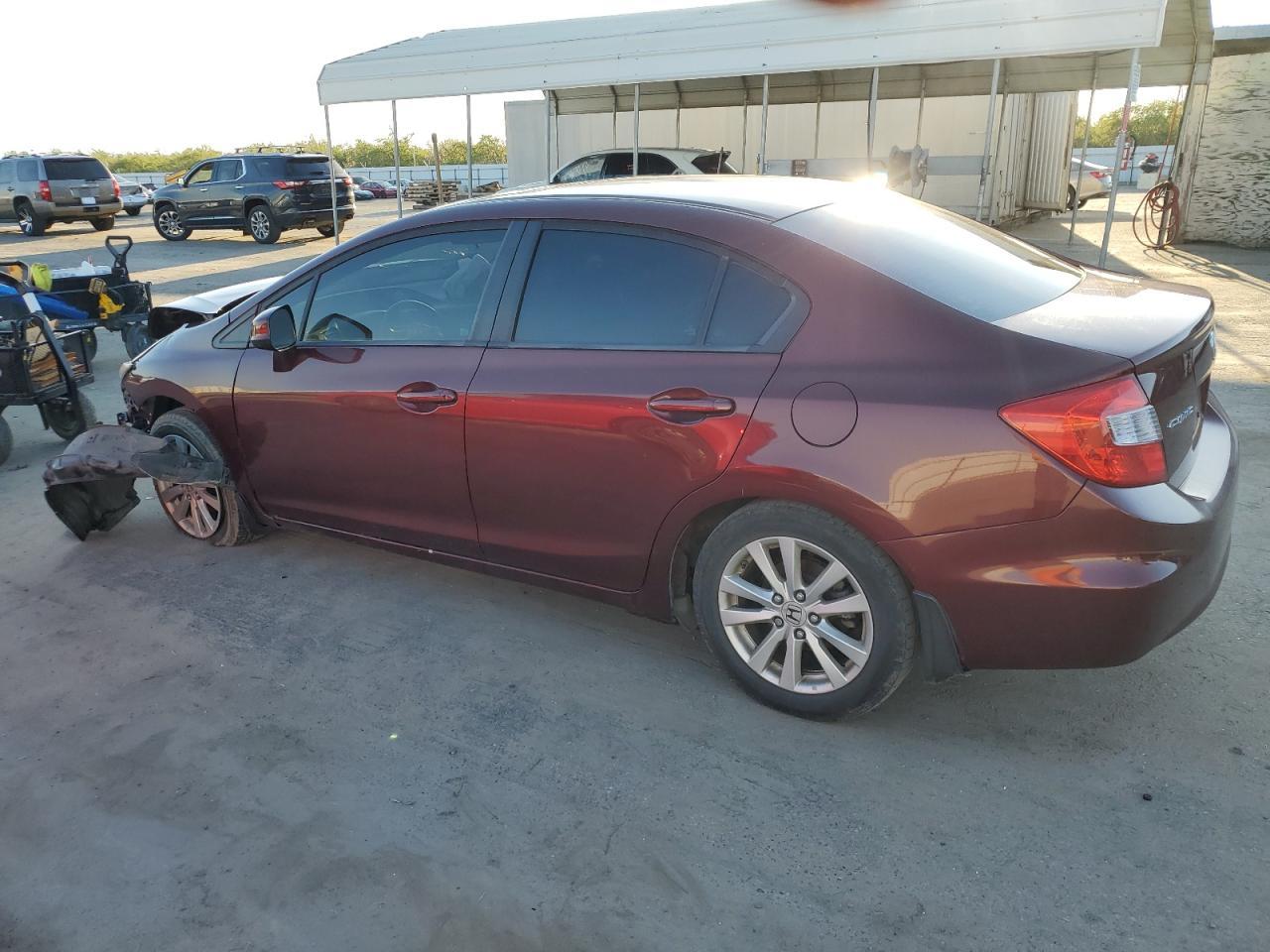 2012 Honda Civic Exl - Фото 2