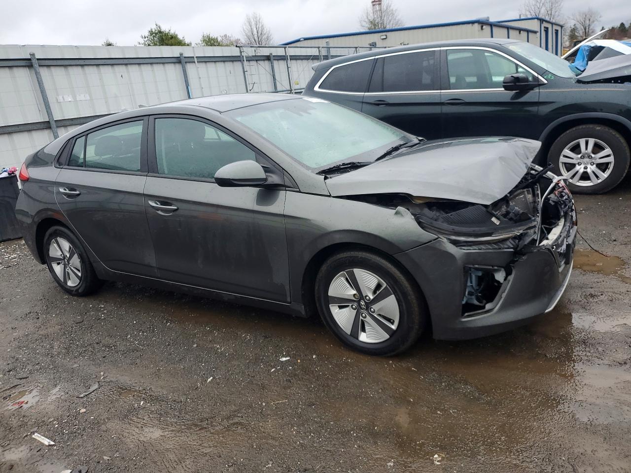 2022 Hyundai Ioniq Hybrid Blue - Image 4