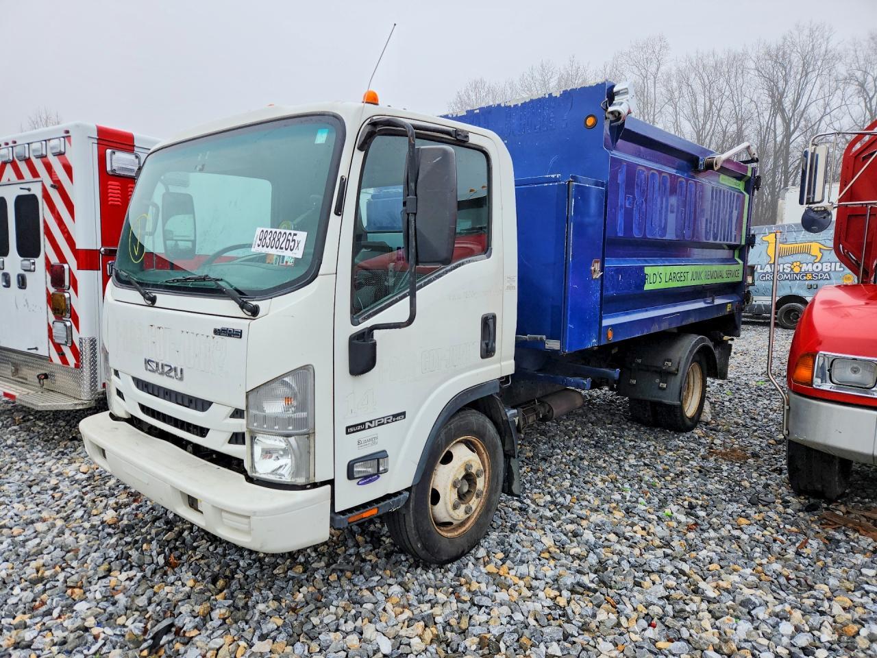 2016 Isuzu Npr Hd Refuse Truck