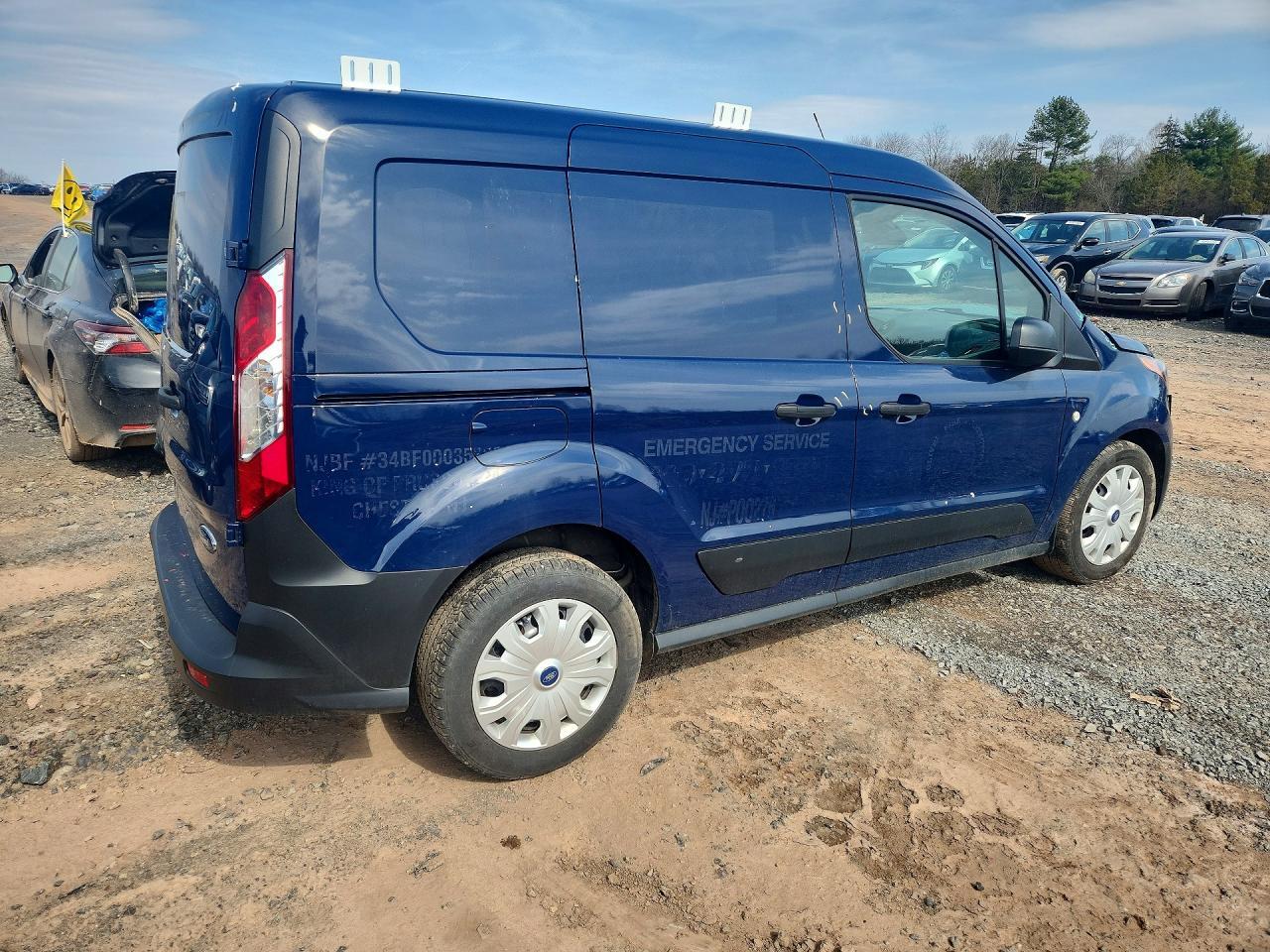 2022 Ford Transit Connect Xl Cargo Van - Pri Fleet - Фото 3