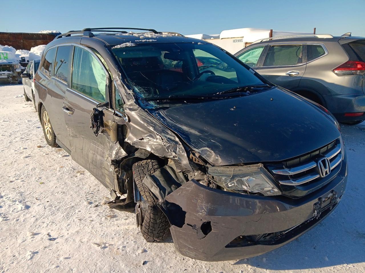 2014 Honda Odyssey Exl - Фото 4