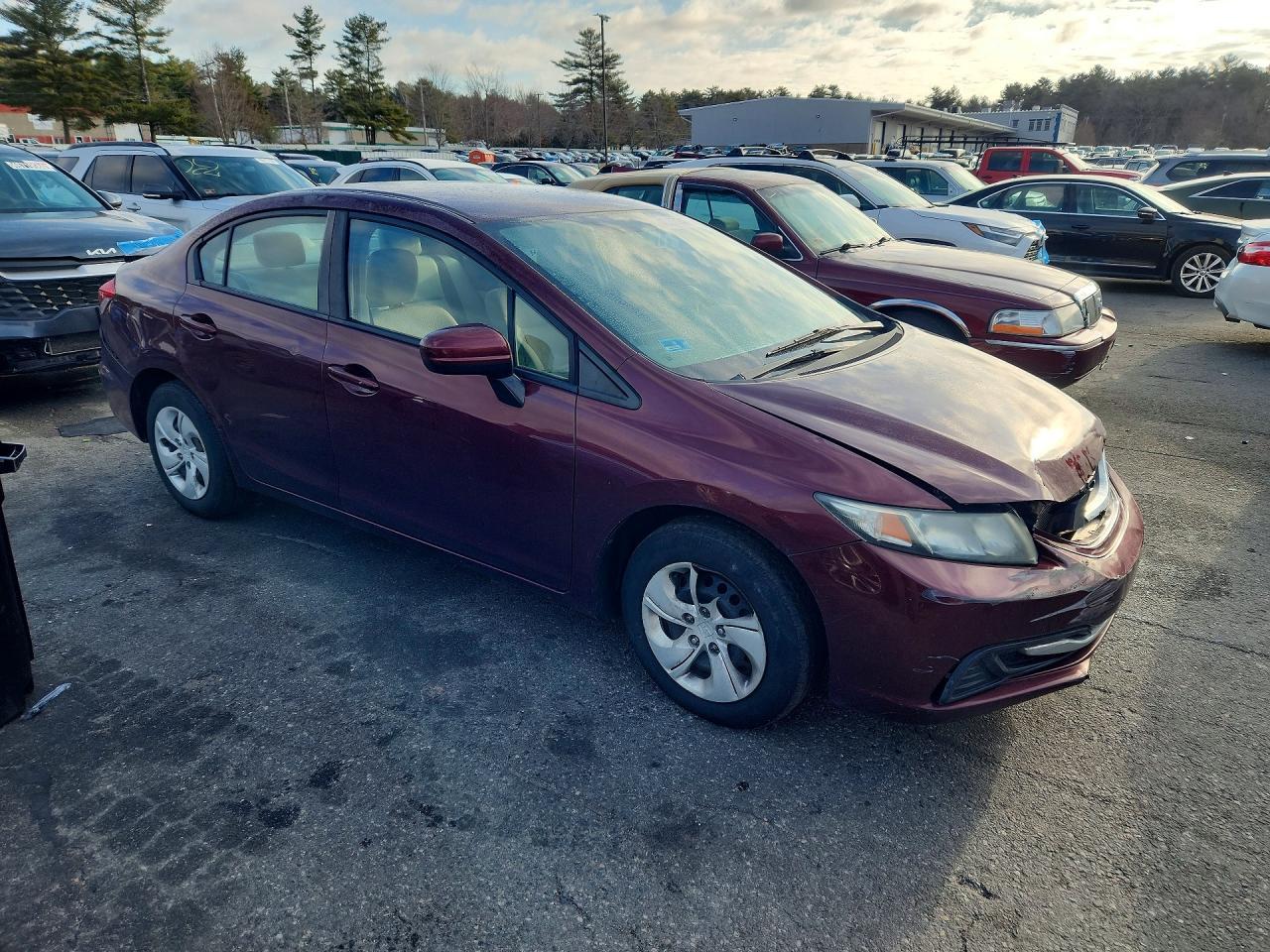 2014 Honda Civic Lx - Фото 4