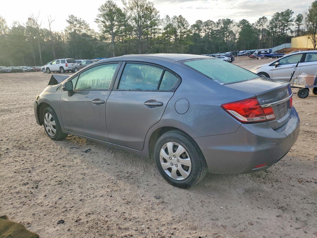 2013 Honda Civic Lx - Фото 2