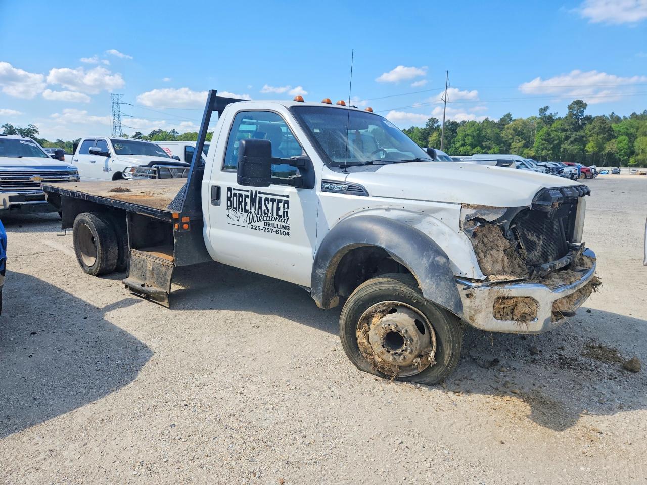 2013 Ford F450 Super Duty Flatbed Truck - Фото 4