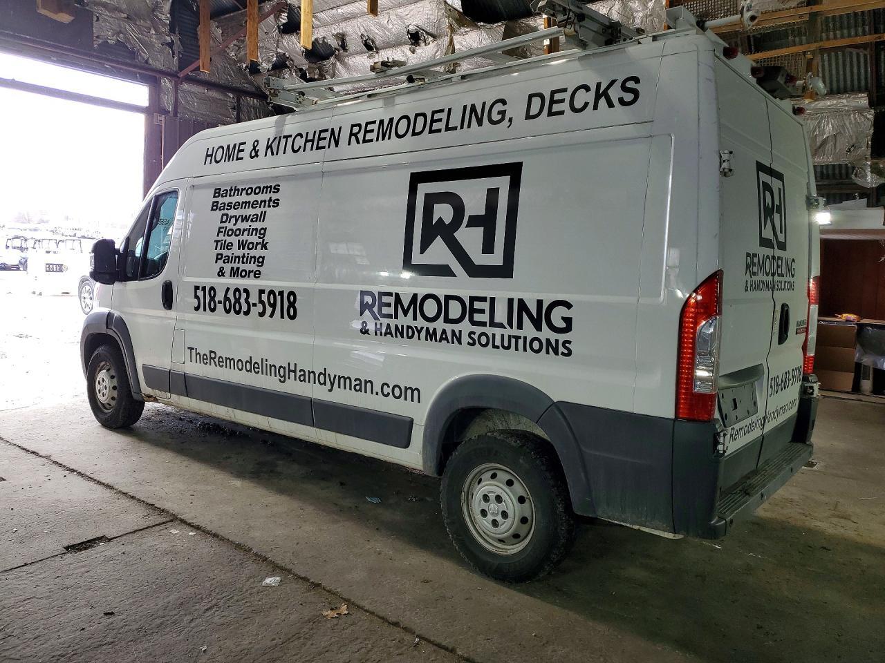 2018 Ram Promaster 2500 Delivery Van - Image 2