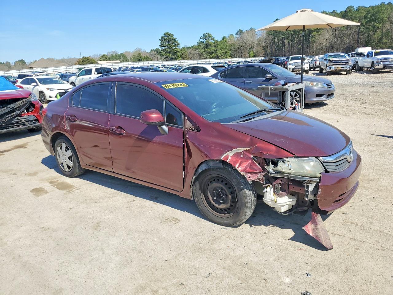 2012 Honda Civic Lx - Image 4