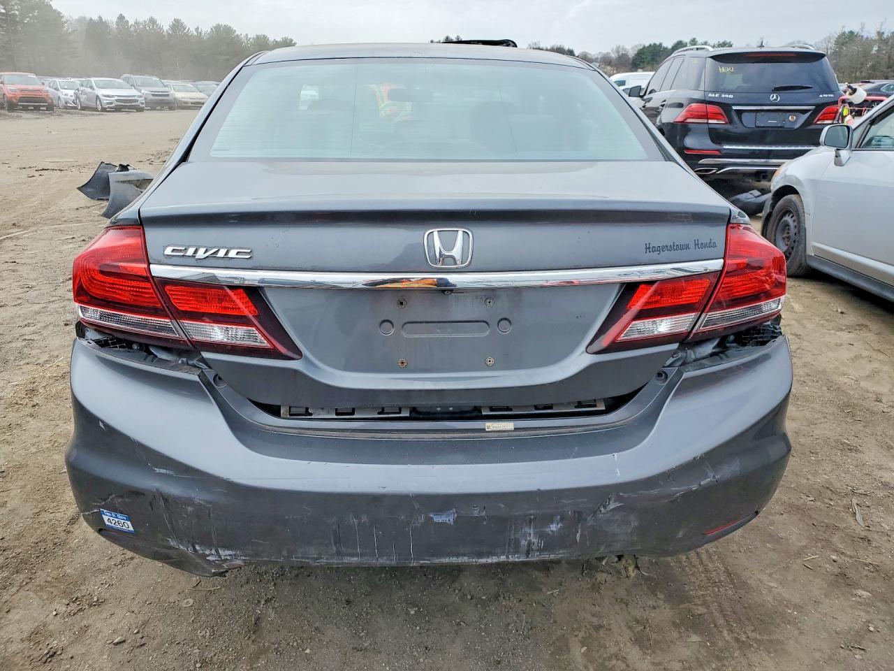 2013 Honda Civic Ex - Фото 6