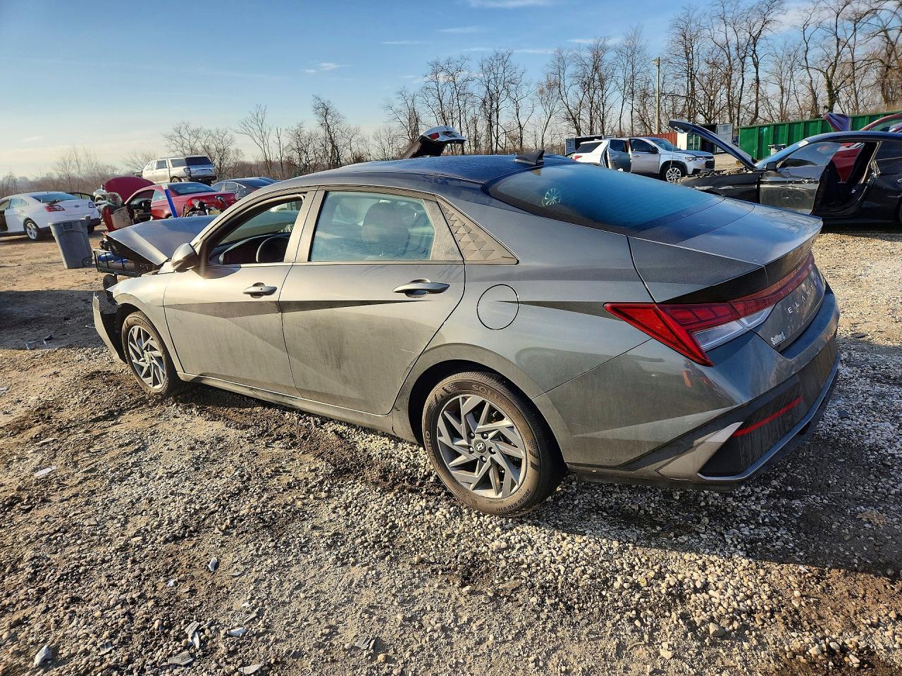 2025 Hyundai Elantra Hybrid Blue - Фото 2