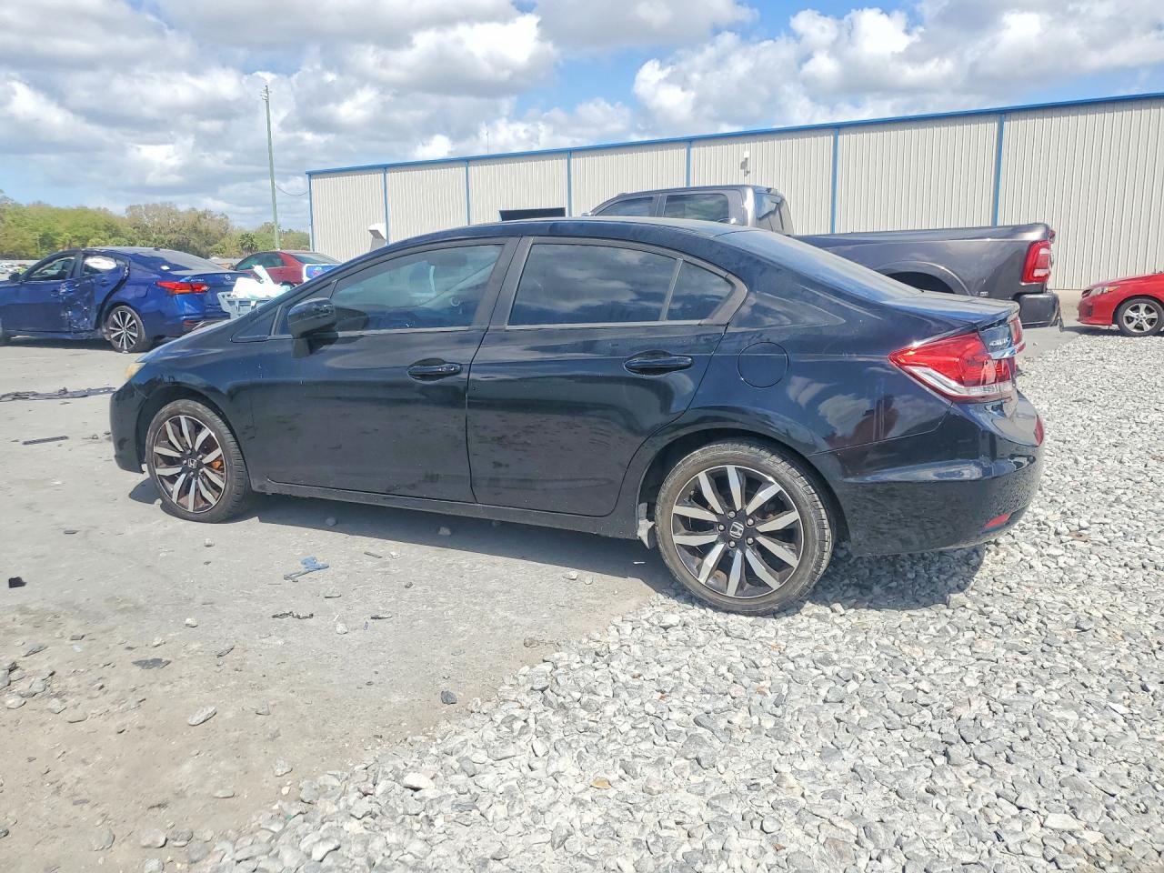 2015 Honda Civic Exl - Фото 2