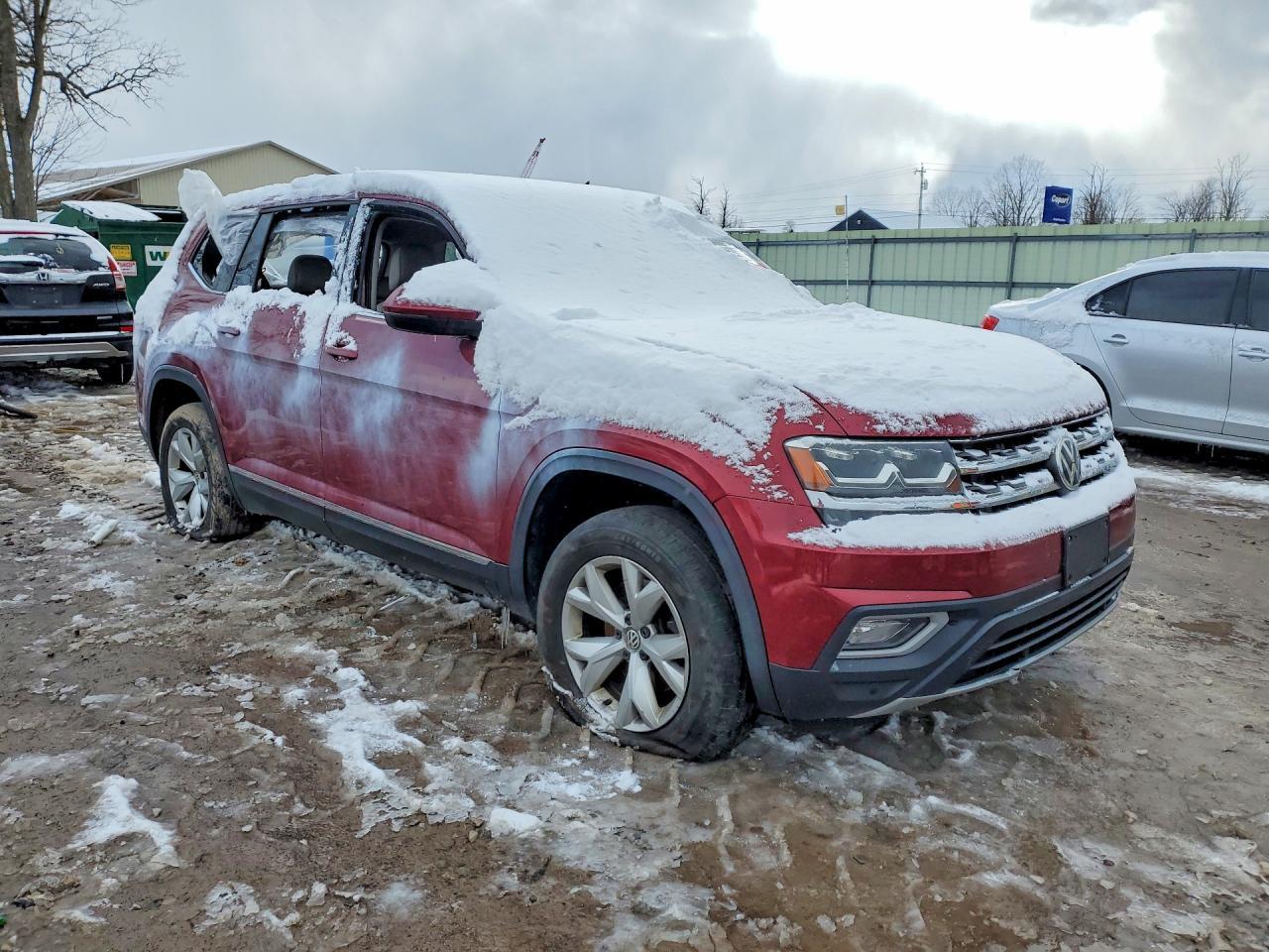 2018 Volkswagen Atlas Sel - Фото 4