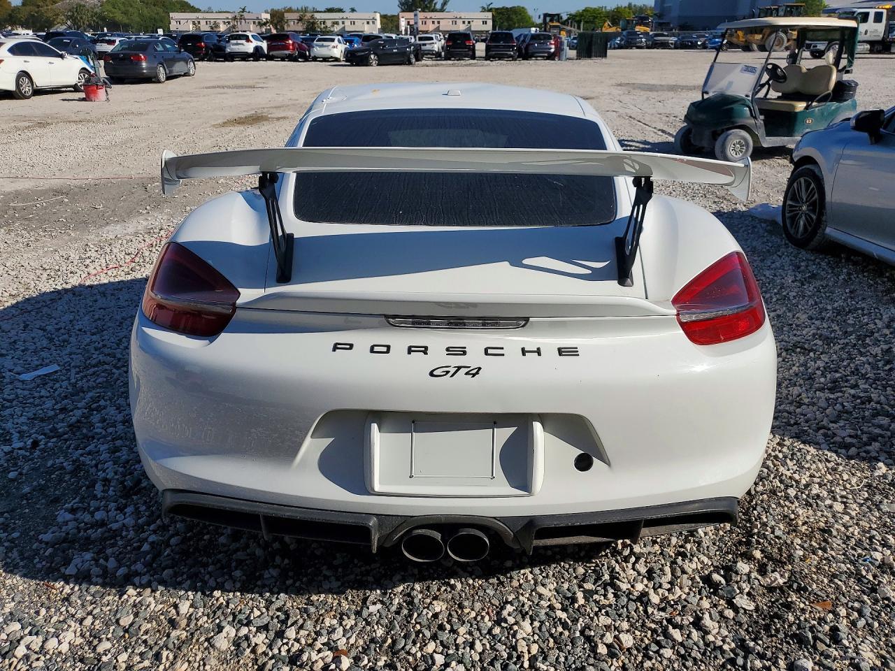 2016 Porsche Cayman Gt4 - Фото 6