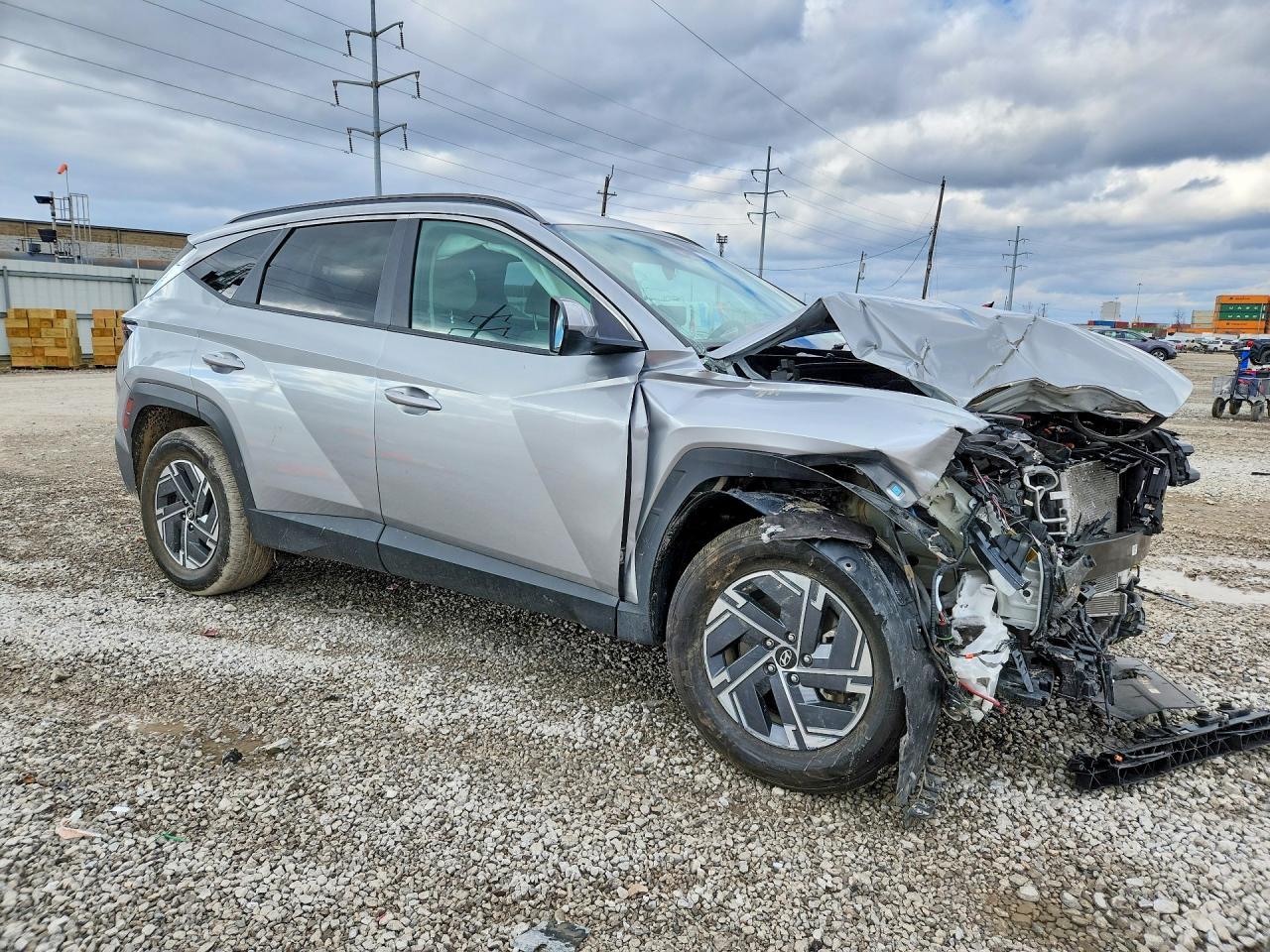 2025 Hyundai Tucson Hybrid Blue - Фото 4