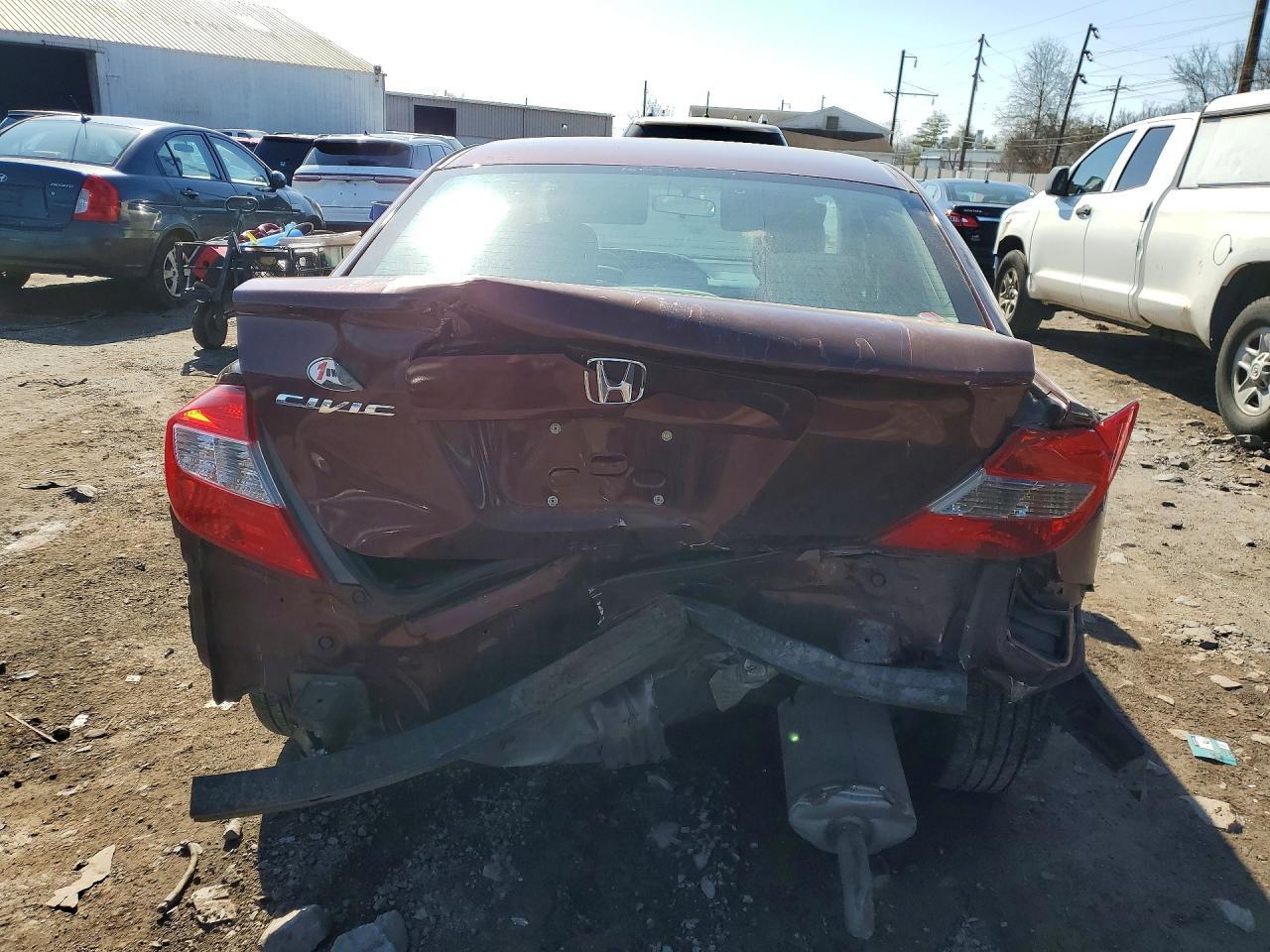 2012 Honda Civic Ex - Image 6