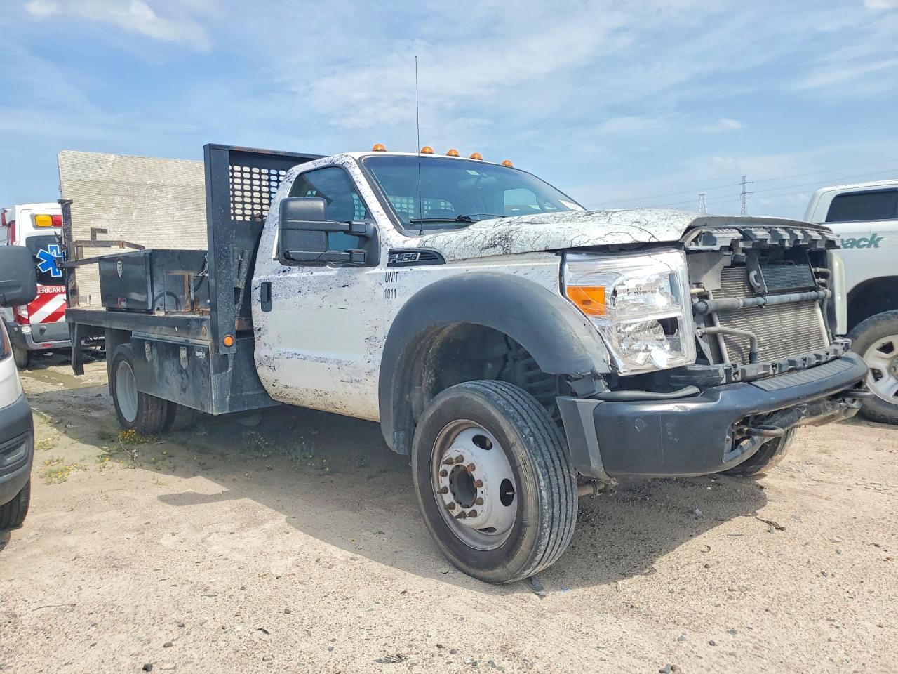 2016 Ford F450 Super Duty Flatbed Truck - Image 4