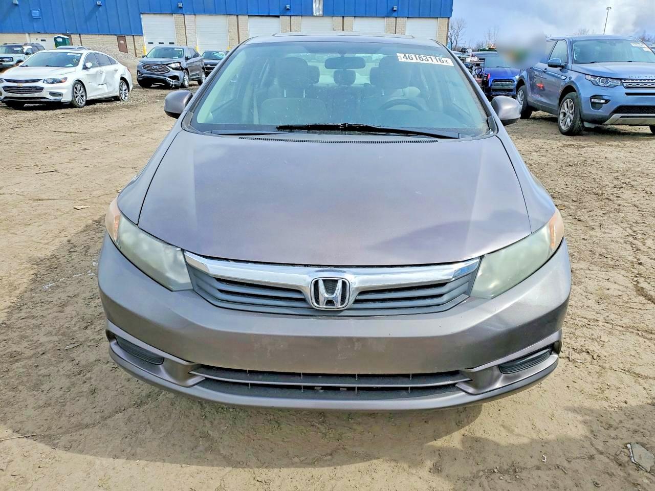 2012 Honda Civic Ex - Фото 5