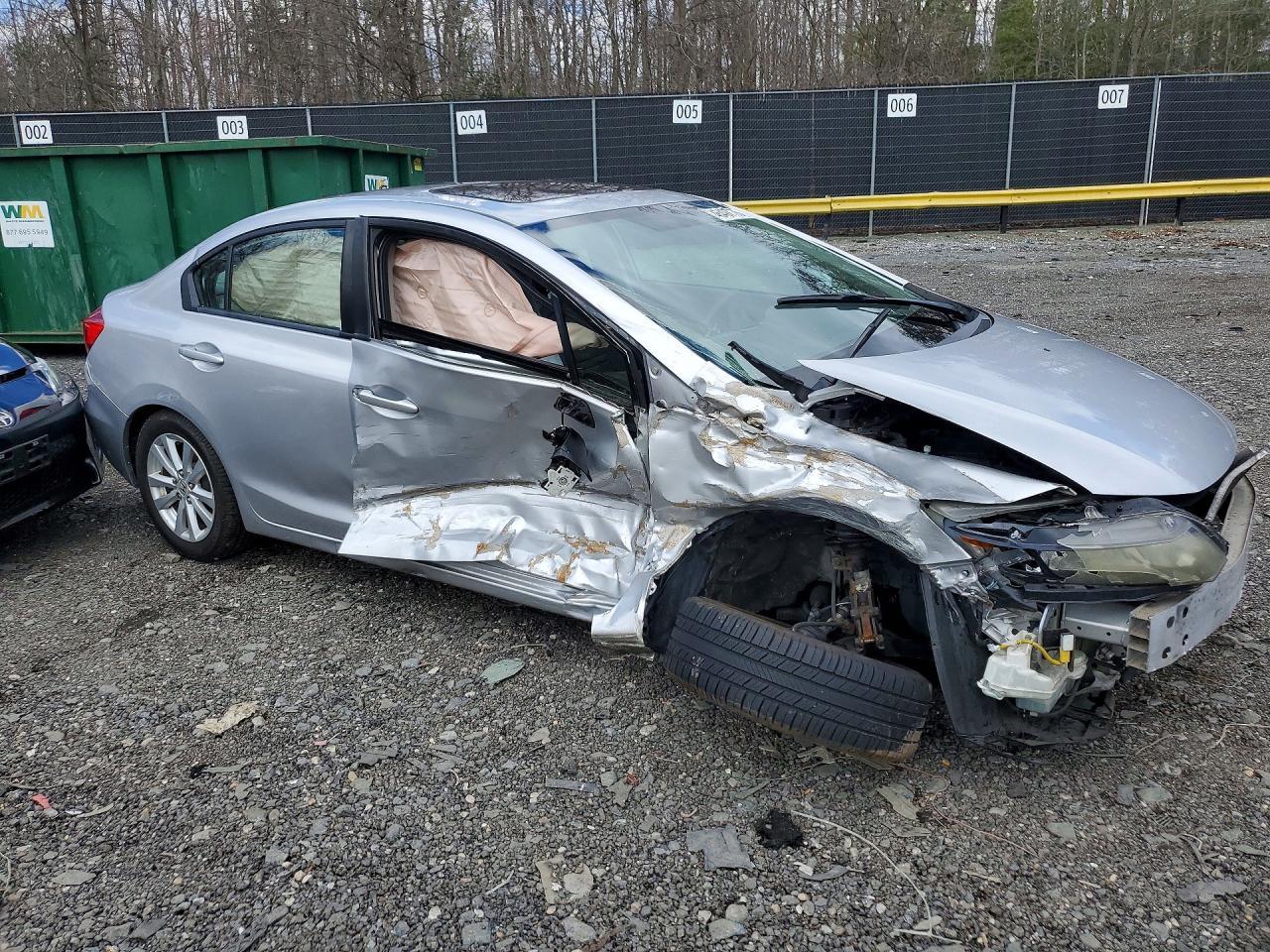 2012 Honda Civic Ex - Фото 4