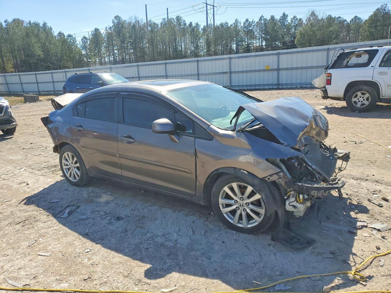 2012 Honda Civic Ex - Фото 4