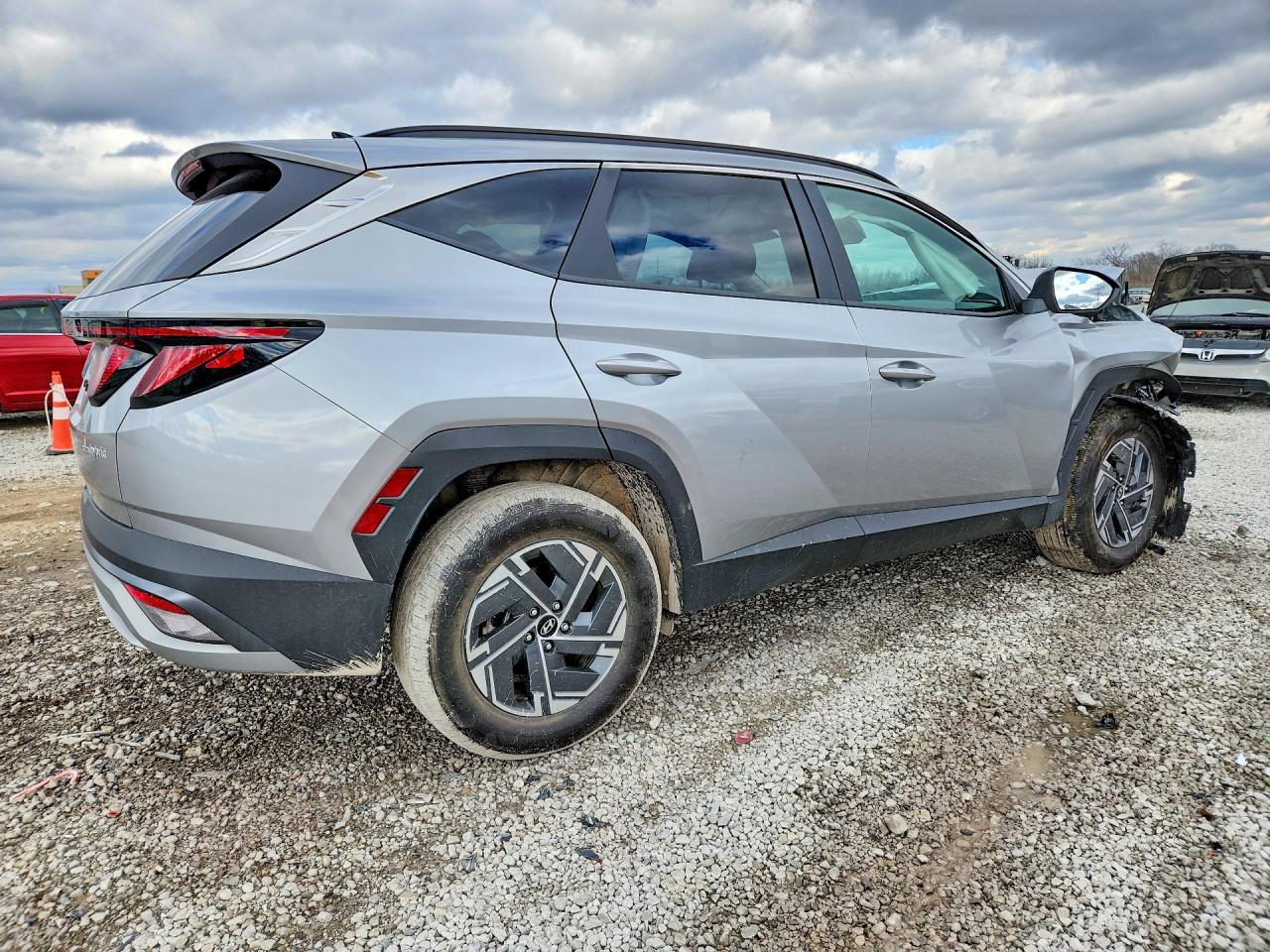2025 Hyundai Tucson Hybrid Blue - Фото 3