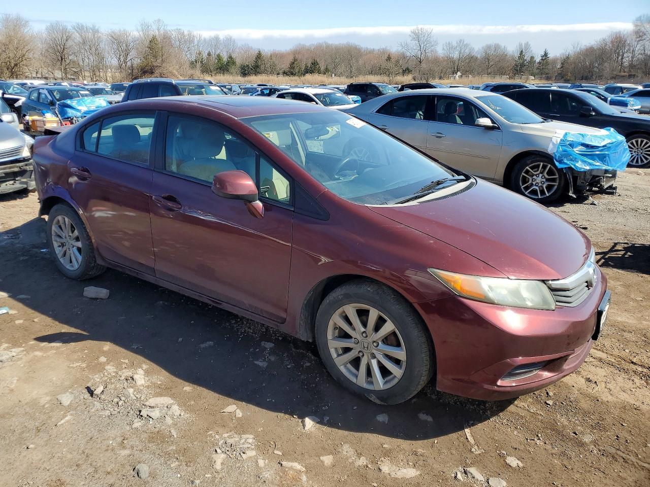 2012 Honda Civic Ex - Image 4