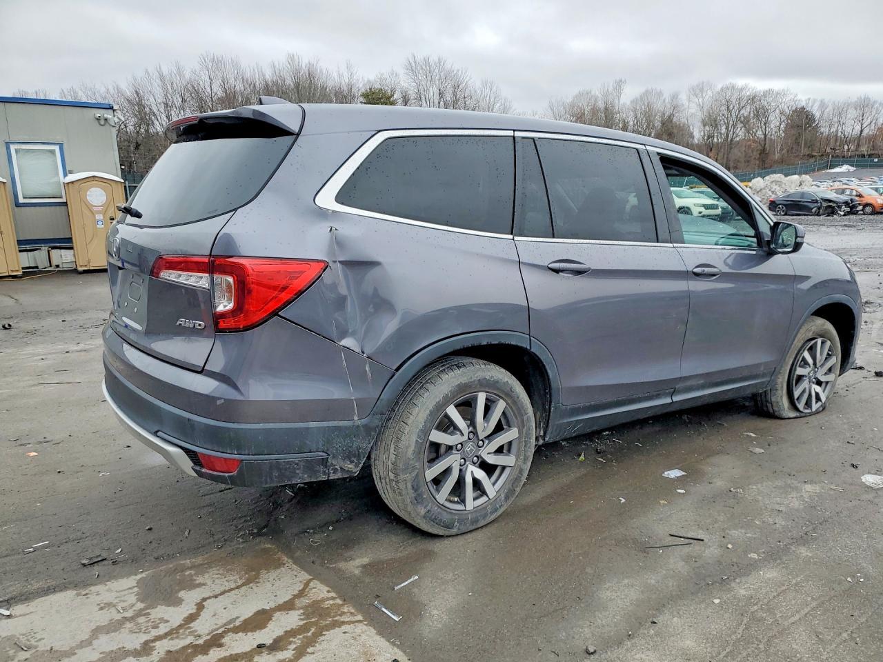 2021 Honda Pilot Exl - Фото 3
