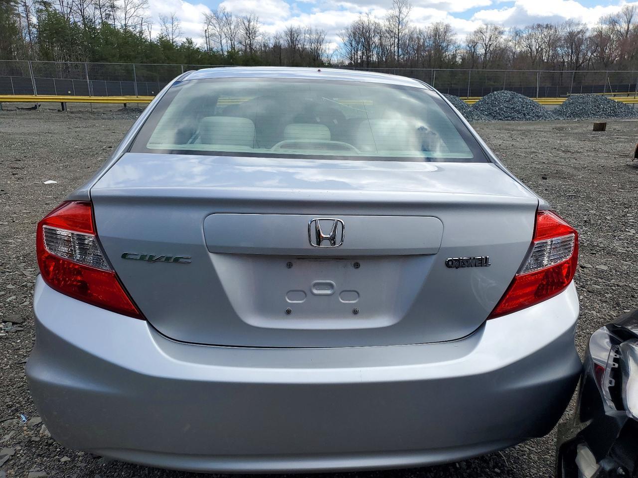 2012 Honda Civic Ex - Фото 6