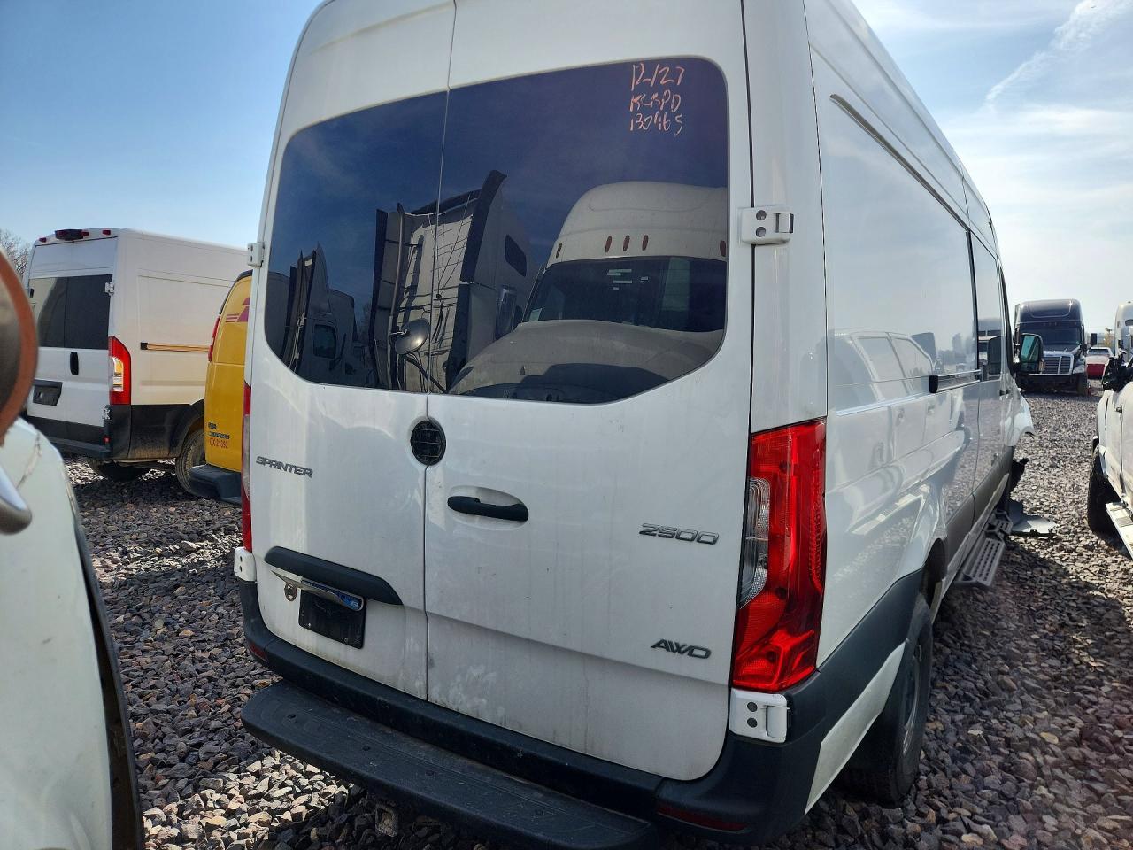 2024 Mercedes Benz Sprinter 2500 Delivery Van - Image 3