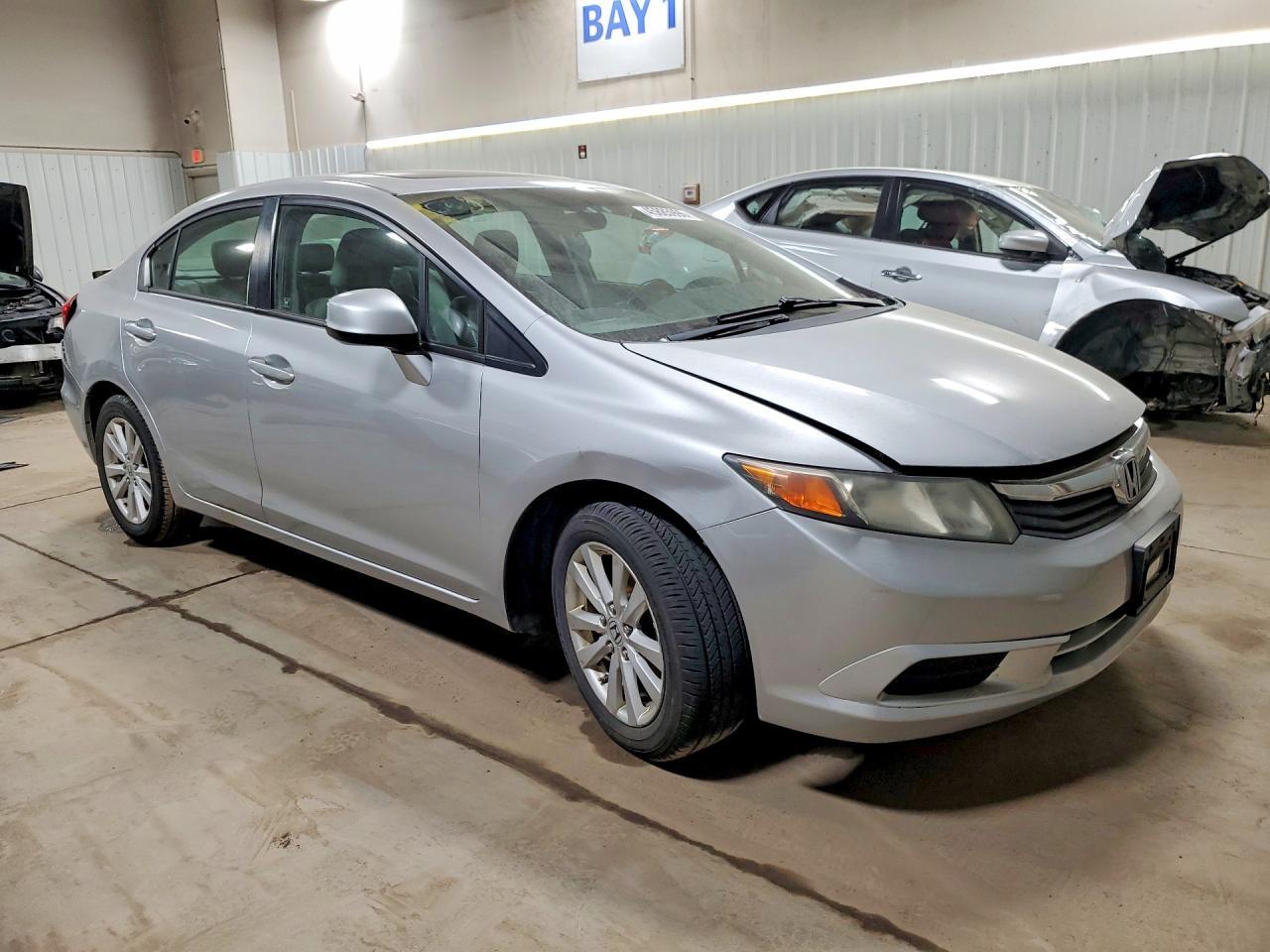 2012 Honda Civic Exl - Фото 4