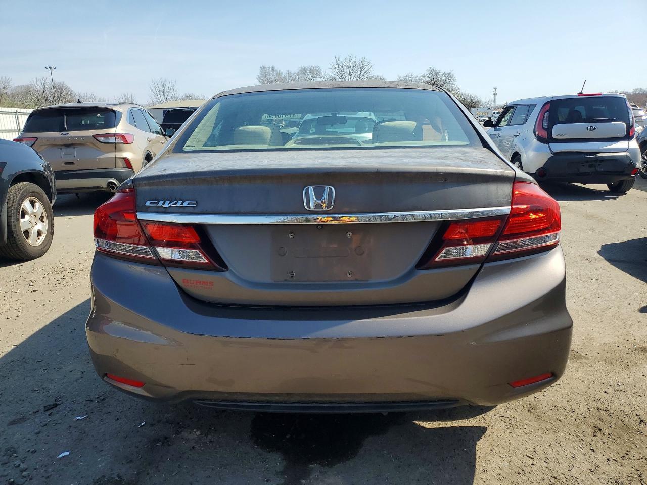 2013 Honda Civic Lx - Фото 6