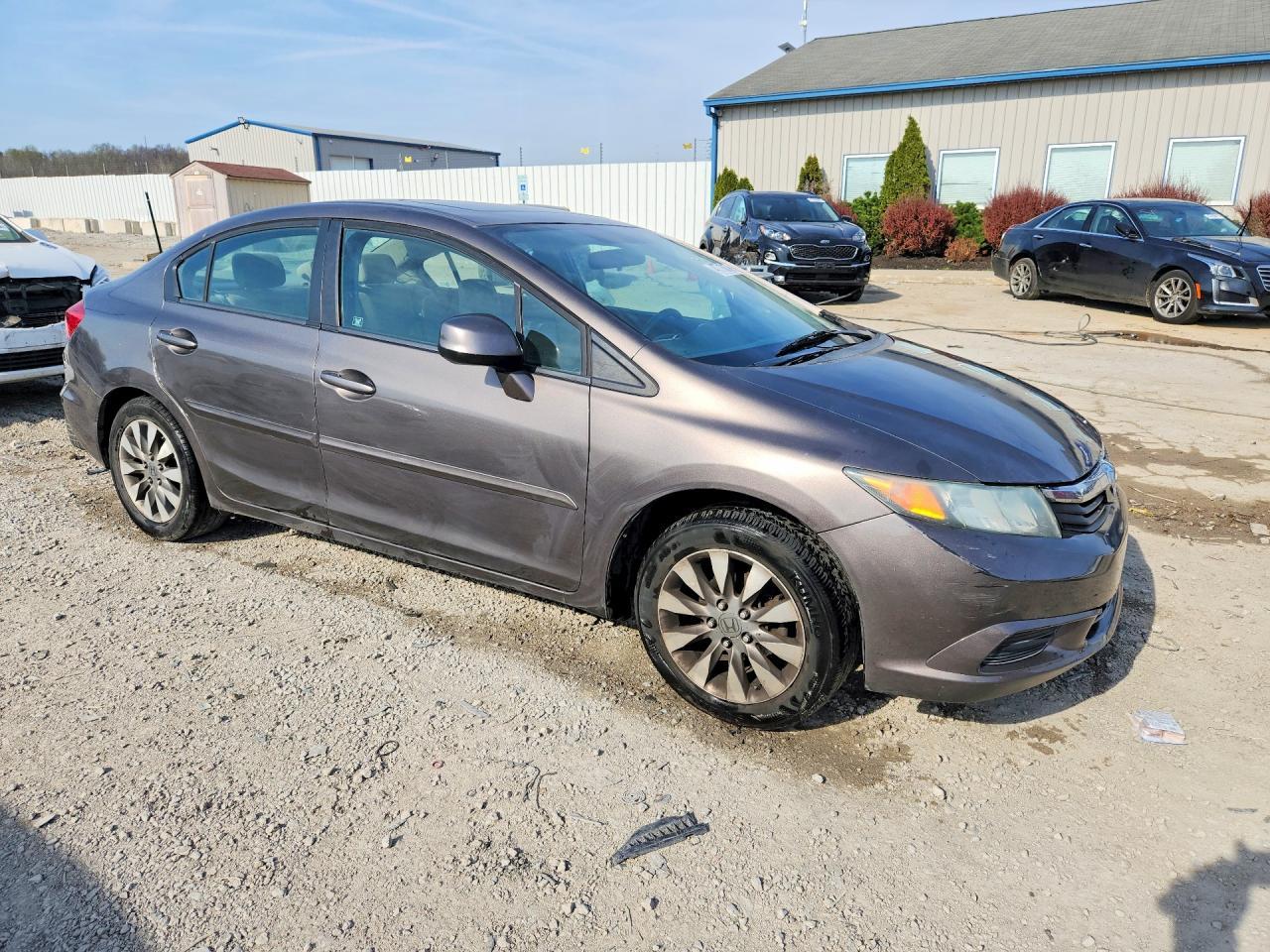 2012 Honda Civic Ex - Image 4