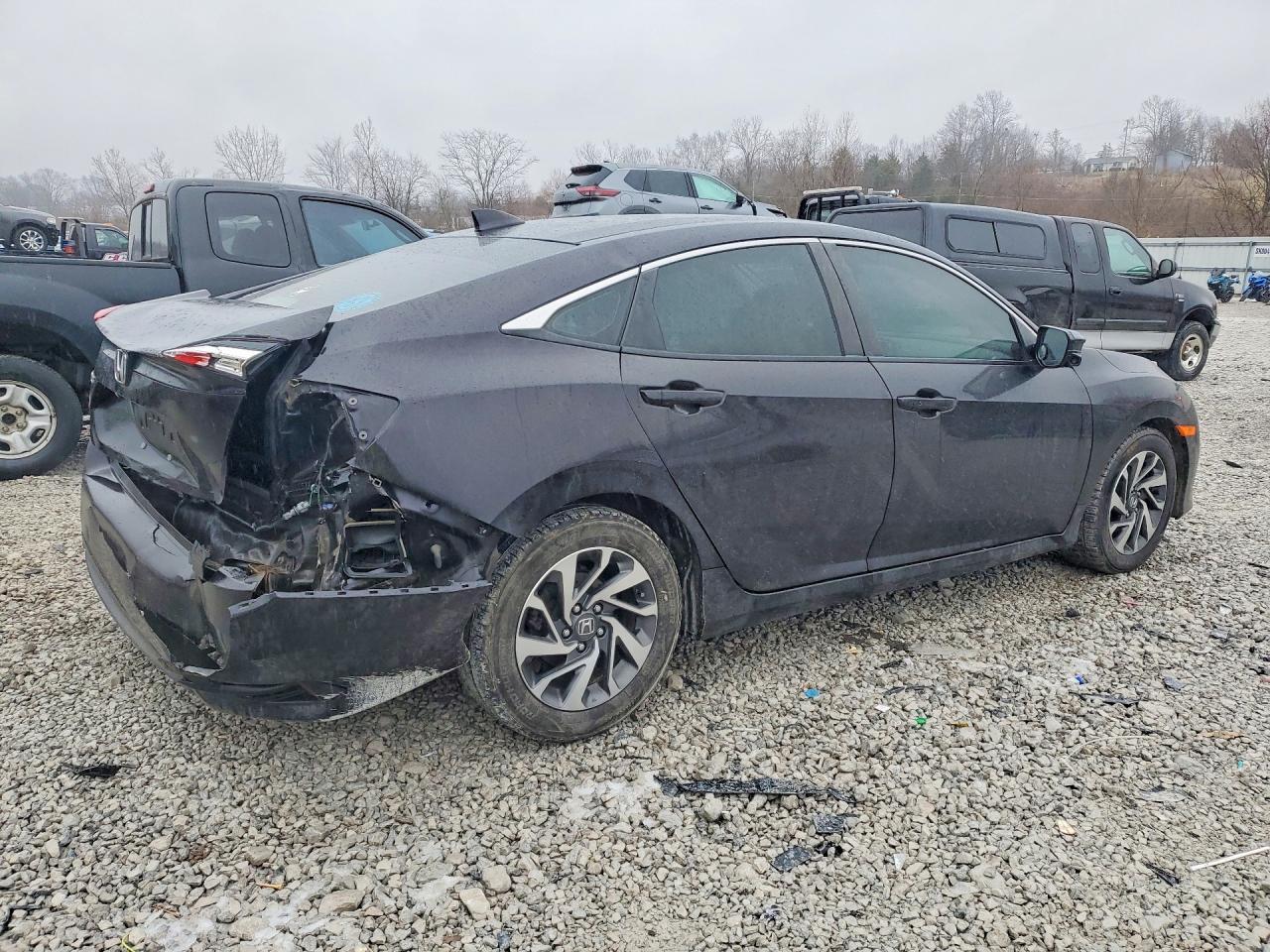 2017 Honda Civic Ex - Фото 3