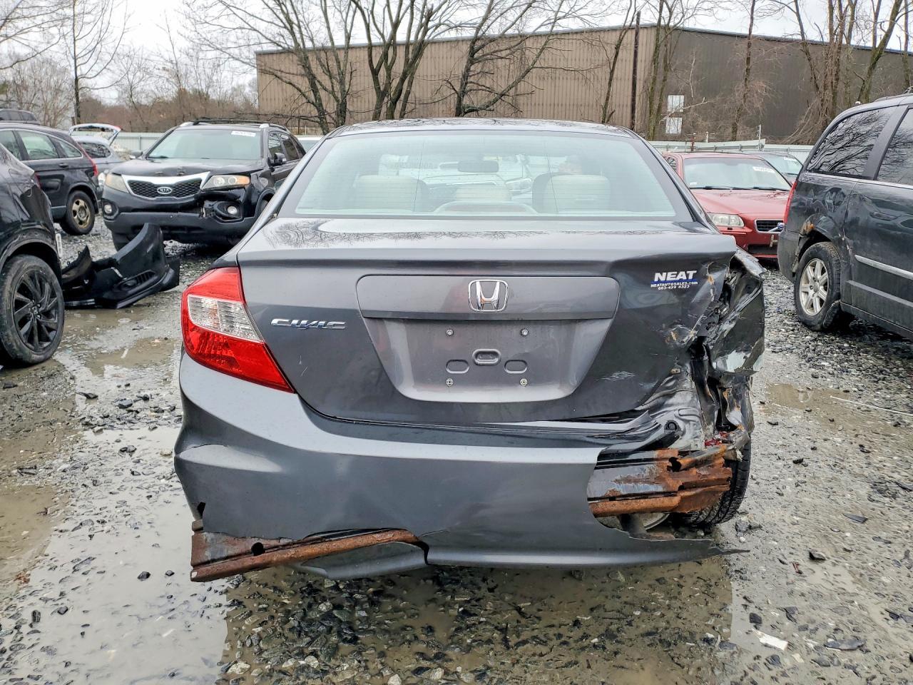 2012 Honda Civic Lx - Фото 6
