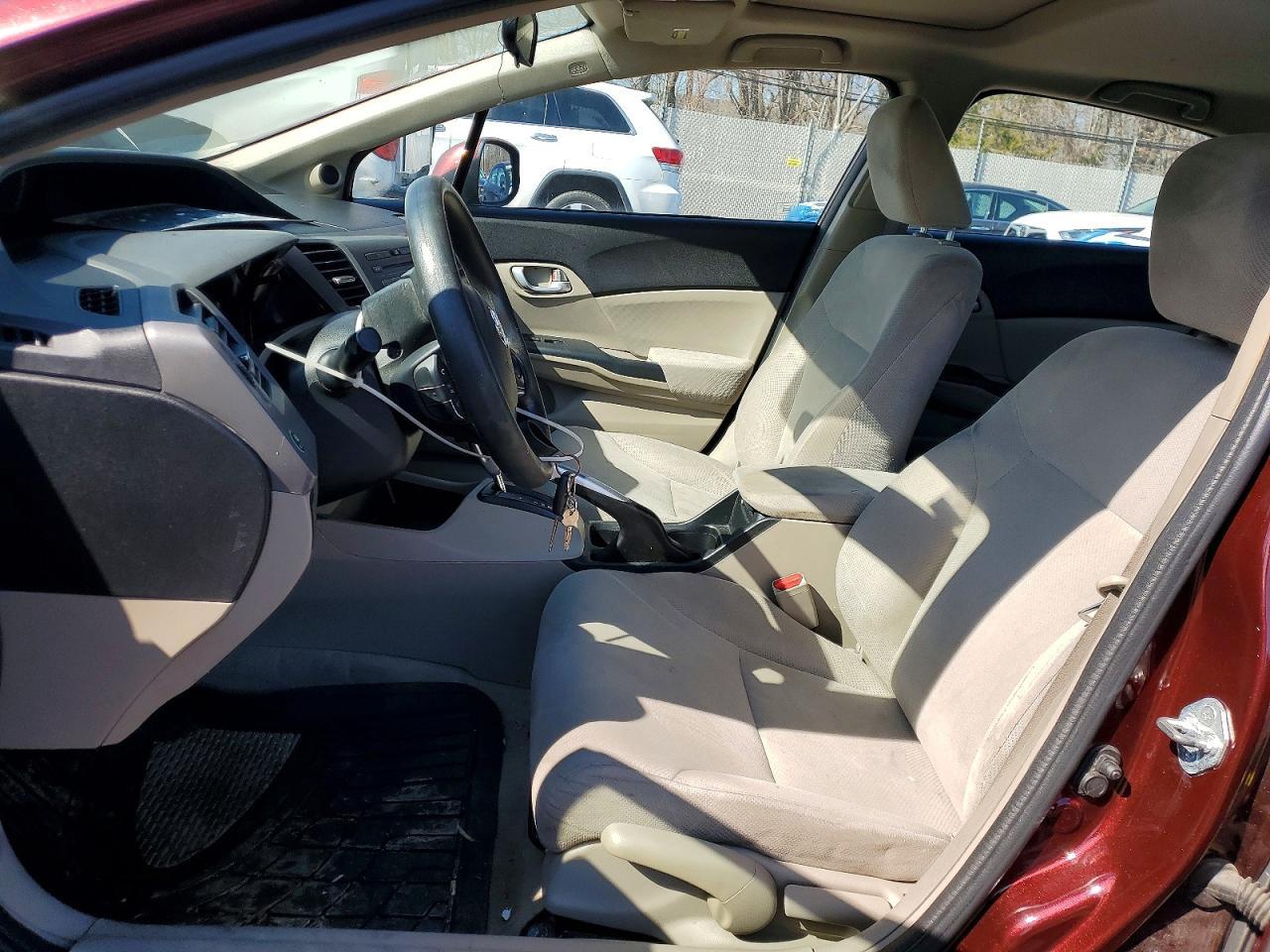 2012 Honda Civic Ex - Image 7