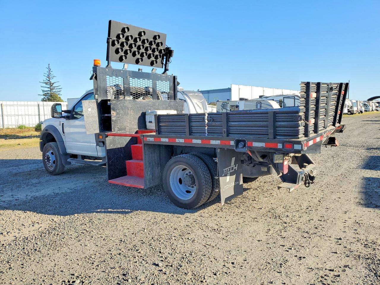 2021 Ford F550 Super Super Duty Flatbed Truck - Image 2