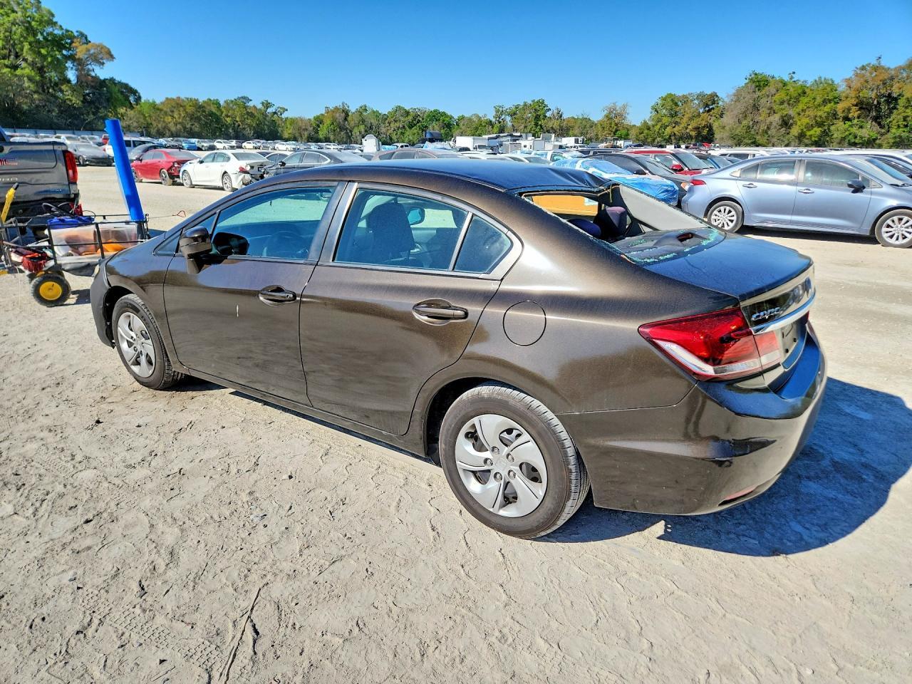 2014 Honda Civic Lx - Фото 2
