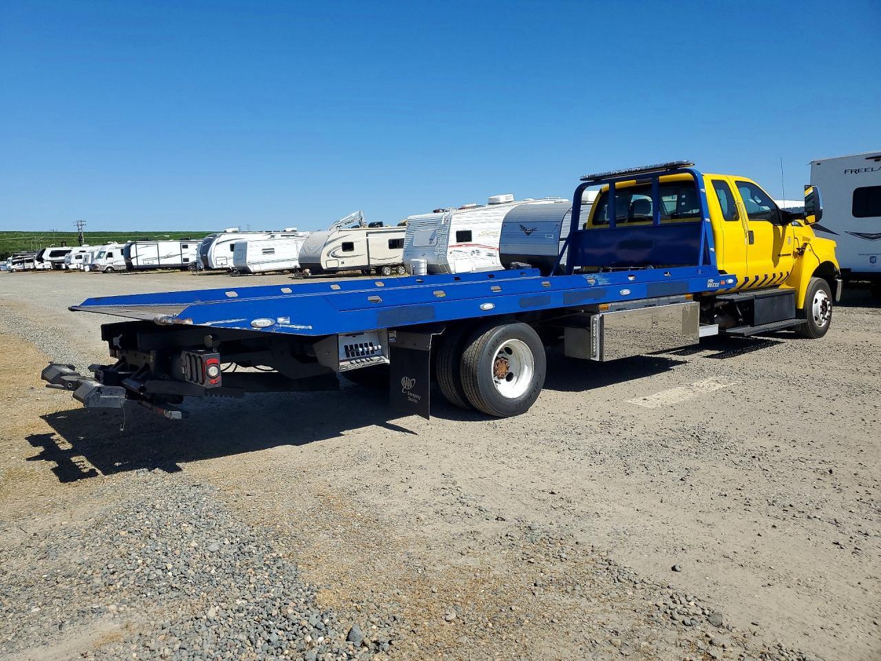 2021 Ford F-650 Sd - Flatbed Tow Truck *** Prior Aaa Fleet *** - Image 3